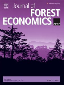 affiche du journal forest economics